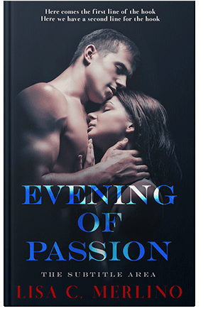 Pre Made Book Cover Ebony