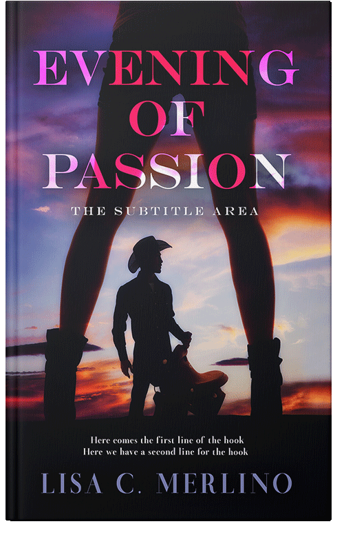 Front view of Premade Erotica Book Cover - Careys Pink