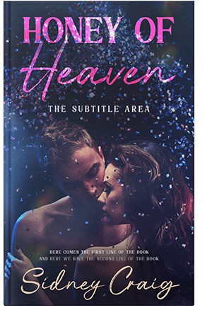 Pre Made Book Cover Ebony Clay