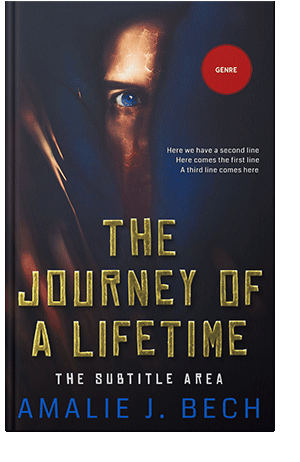 Pre Made Book Cover Steel Gray