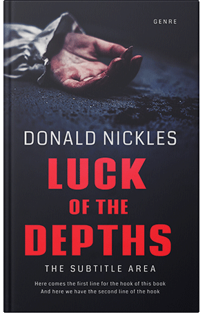 Premade Book Cover Steel Gray