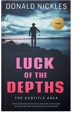 Pre Made Book Cover Blossom