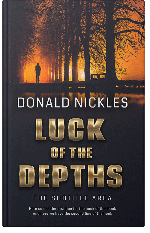 Front view of Premade Mystery & Thriller & Suspense Book Cover - Baltic Sea