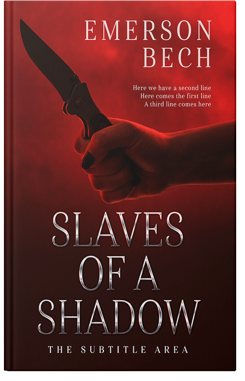 Front view of Premade Mystery & Thriller & Suspense Book Cover - Rebel