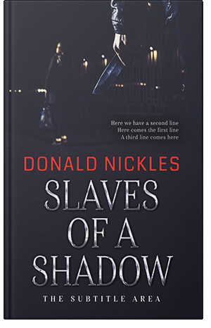 Premade Book Cover Steel Gray