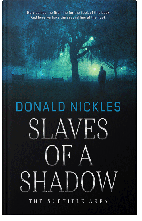 Front view of Premade Mystery & Thriller & Suspense Book Cover - Black Pearl