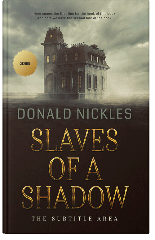 Front view of Premade Mystery & Thriller & Suspense Book Cover - Indian Khaki