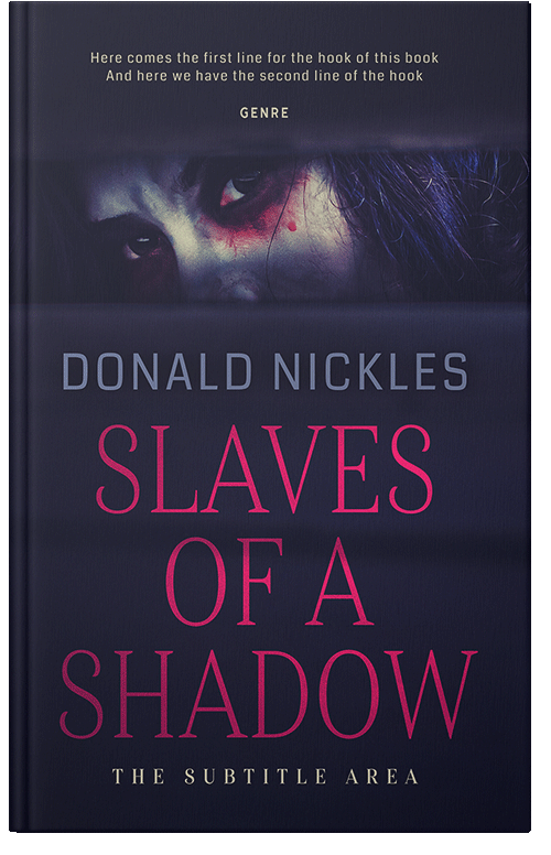 Front view of Premade Horror Book Cover - Mirage