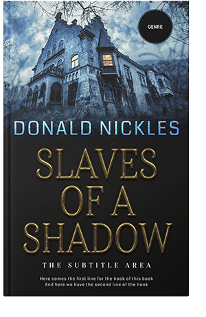 Pre Made Book Cover Powder Ash