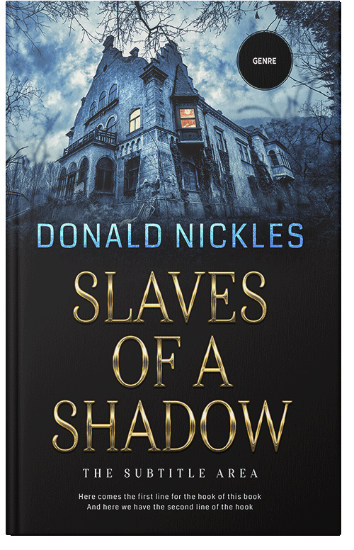 Front view of Premade Mystery & Thriller & Suspense Book Cover - Powder Ash