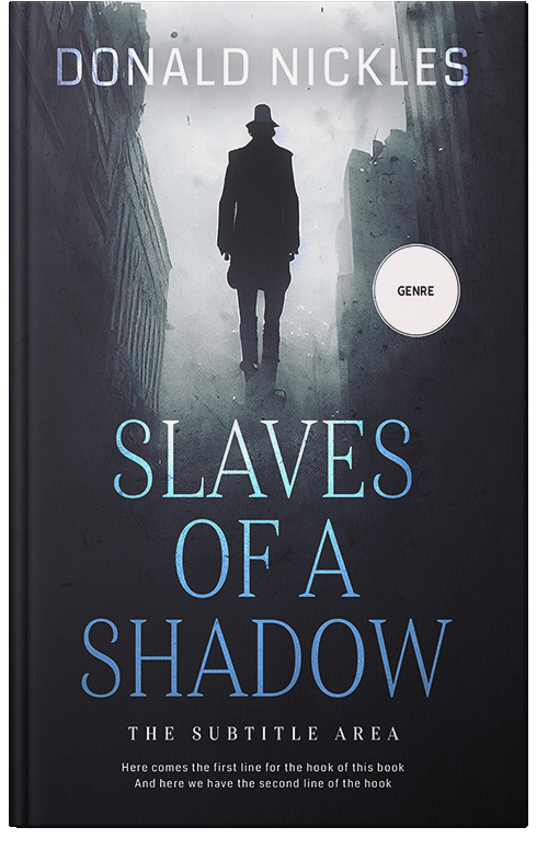 Front view of Premade Mystery & Thriller & Suspense Book Cover - Iron