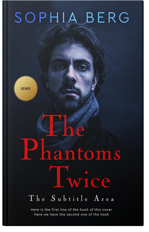 Front view of Premade Mystery & Thriller & Suspense Book Cover - Ebony