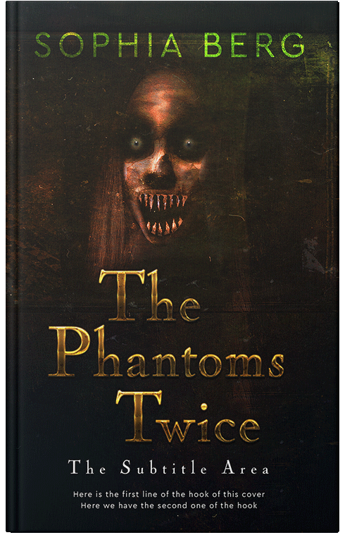 Front view of Premade Horror Book Cover - Night Rider