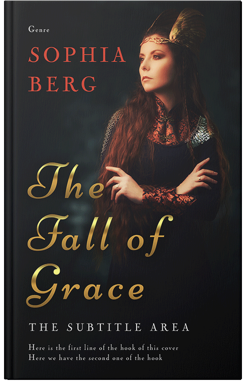 Front view of Premade Chick Lit Book Cover - Woodsmoke