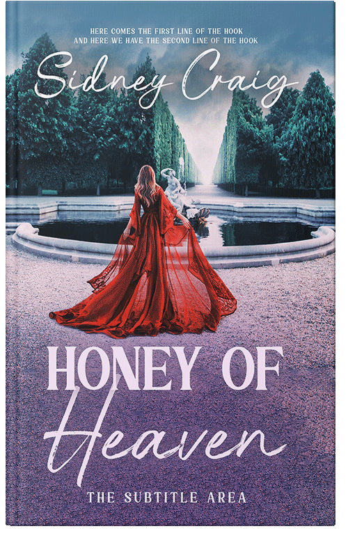 Front view of Premade Fantasy Book Cover - Storm Gray