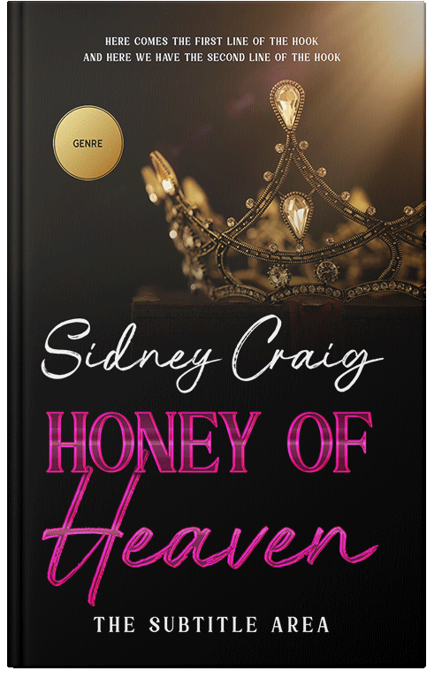 Front view of Premade Fantasy Book Cover - Contessa