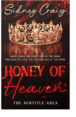 Pre Made Book Cover Terracotta