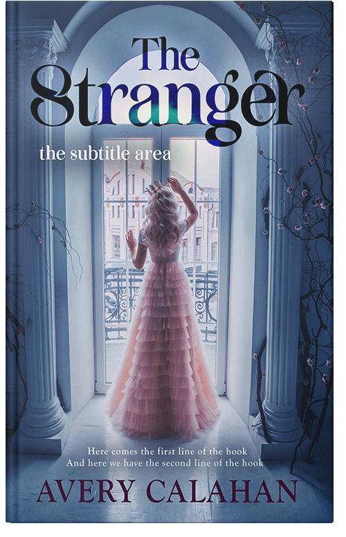 Front view of Premade Chick Lit Book Cover - Waikawa Gray