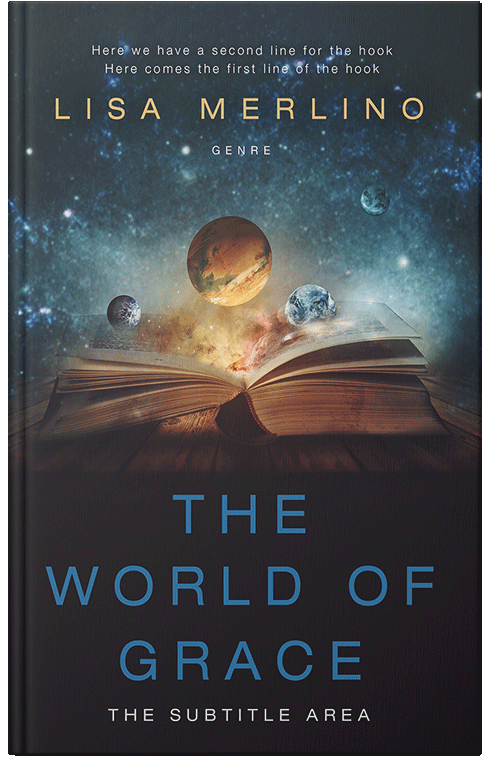 Front view of Premade Surreal Book Cover - Charade