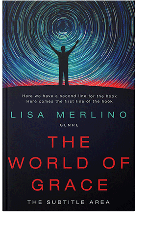 Pre Made Book Cover Ebony