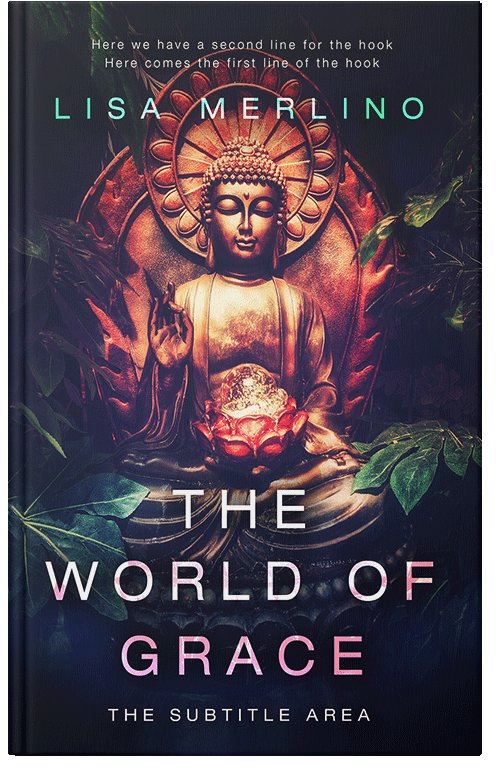 Front view of Premade Religion & Spirituality Book Cover - Mirage