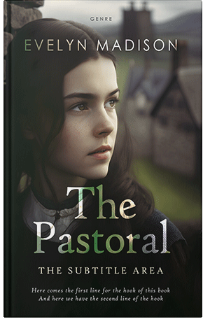 Premade Book Cover Log Cabin