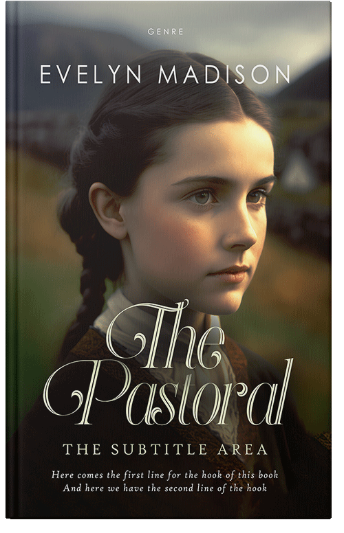 Front view of Premade Historical Book Cover - Zeus