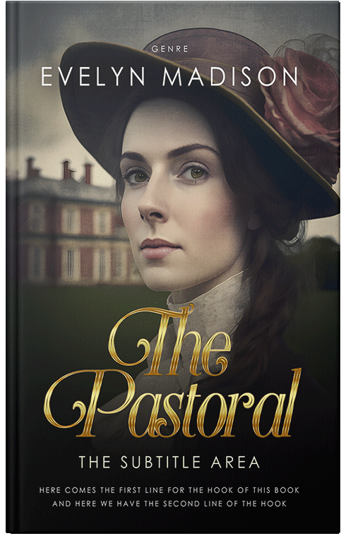 Front view of Premade Historical Book Cover - Cod Gray