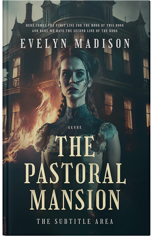 Front view of Premade Horror Book Cover - Bunker