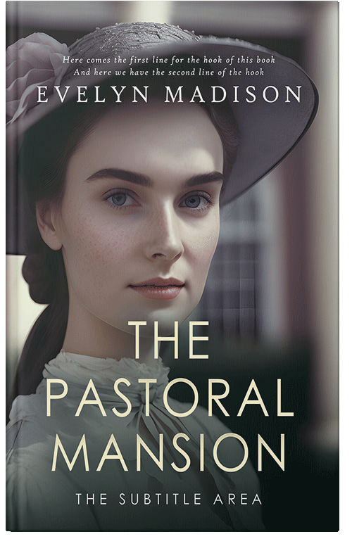 Front view of Premade Historical Book Cover - Tuna