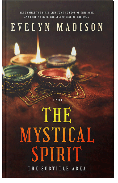 Front view of Premade Religion & Spirituality Book Cover - Eclipse