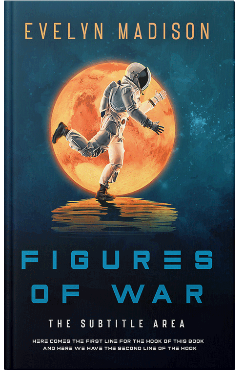 Front view of Premade Science Fiction Book Cover - Porsche