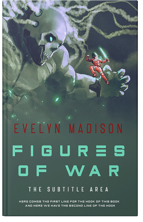 Front view of Premade Science Fiction Book Cover - Nandor