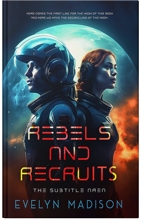 Front view of Premade Romance Book Cover - My Pink