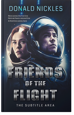 Premade Book Cover Mirage