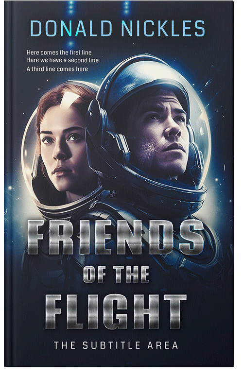 Front view of Premade Science Fiction Book Cover - Mirage