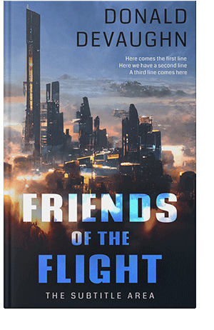 Pre Made Book Cover Ebony Clay