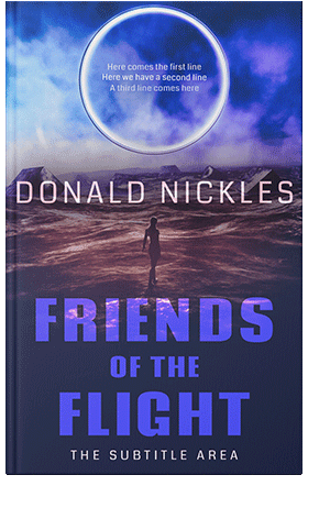 Pre Made Book Cover Martinique