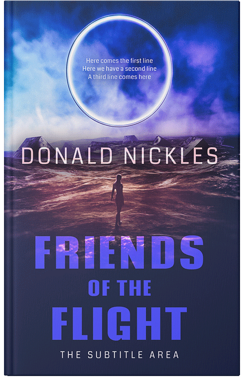 Front view of Premade Paranormal & Urban Book Cover - Martinique