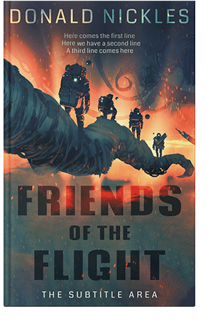 Pre Made Book Cover Limed Spruce