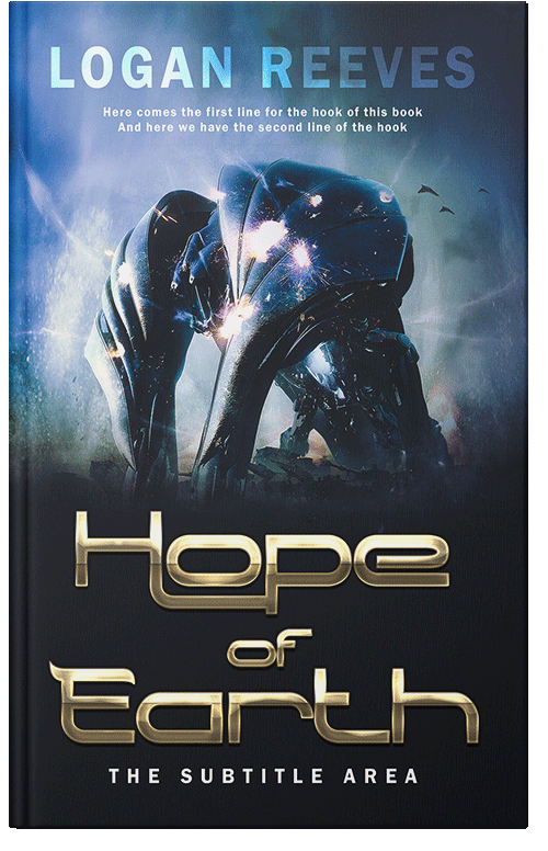 Front view of Premade Science Fiction Book Cover - Loblolly