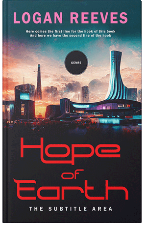 Premade Book Cover Ebony Clay