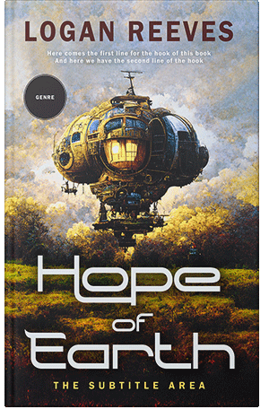 Premade Book Cover Cloud