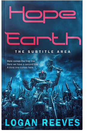 Pre Made Book Cover Madison