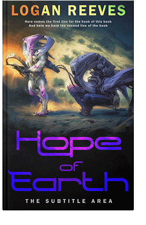 Pre Made Book Cover Tan