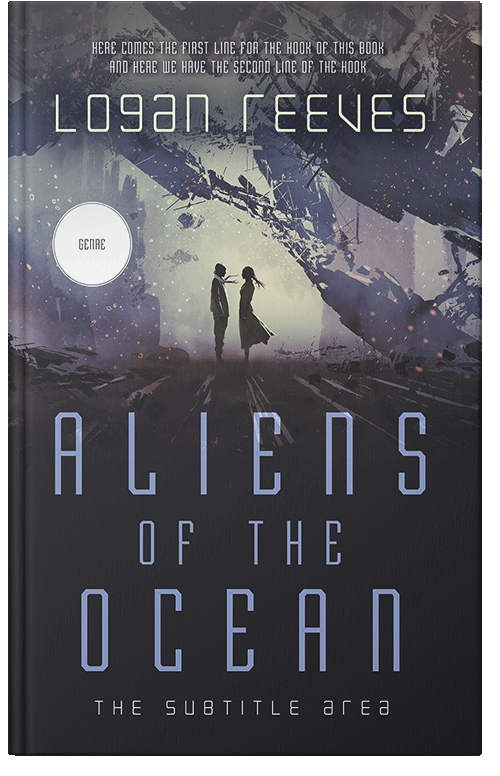 Front view of Premade Apocalyptica Book Cover - Baltic Sea