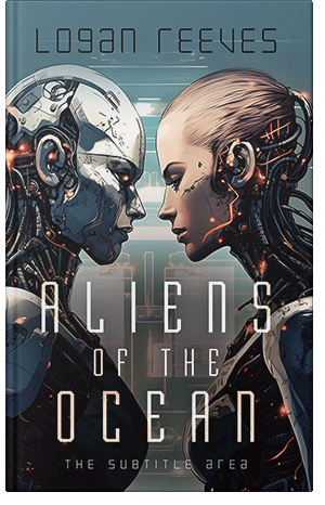 Premade Book Cover Outer Space