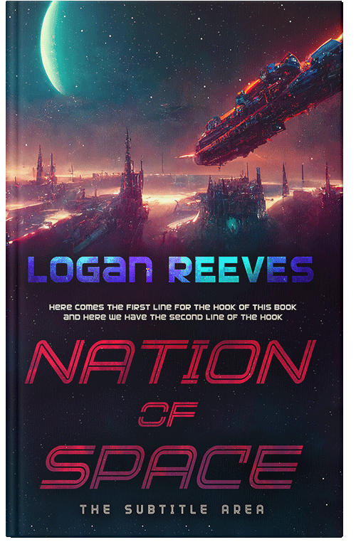 Front view of Premade Science Fiction Book Cover - Cadillac