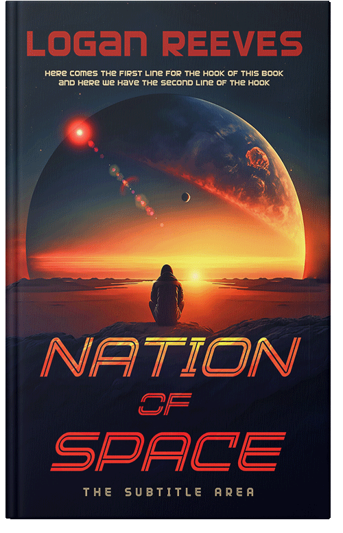 Front view of Premade Science Fiction Book Cover - Mirage