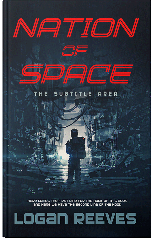 Front view of Premade Science Fiction Book Cover - Big Stone